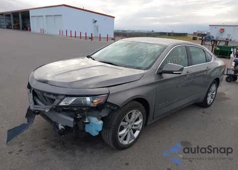 2017 Chevrolet Impala 1Lt from USA, damaged, VIN 1G1105S38HU203627